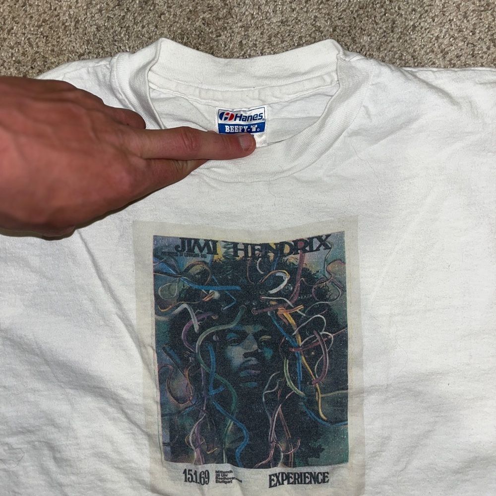Vintage Hanes Jimi Hendrix T shirt